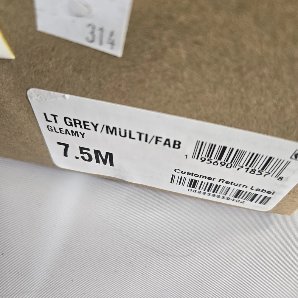 Cliffs White Mountain Gleamy Waterproof Snow Boots Gray Faux Fur Winter 7.5 NIB